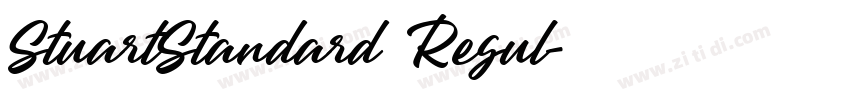StuartStandard Regul字体转换